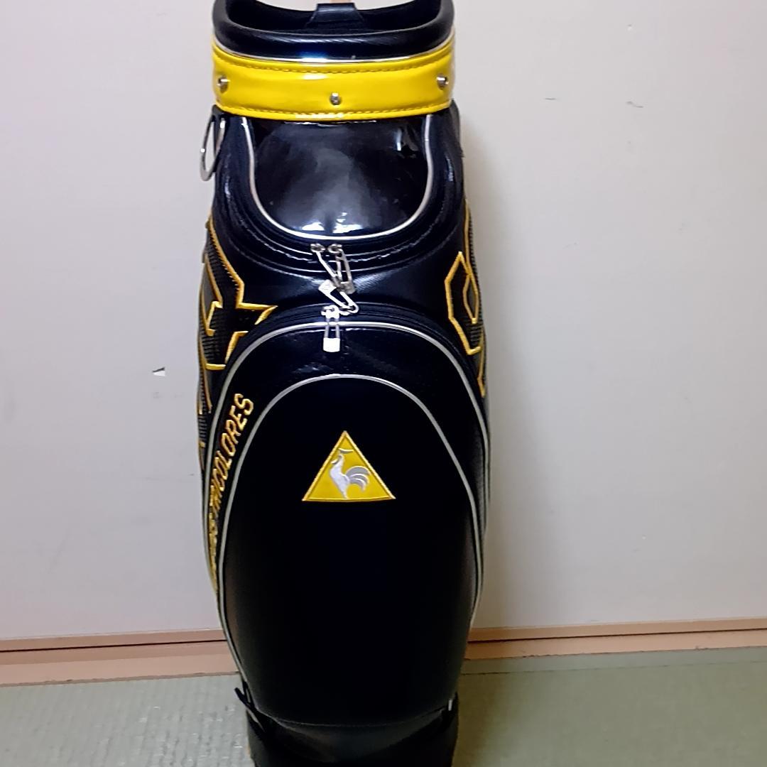 【週末特価】le coq sportif キャディバッグ　6分割　9.5型