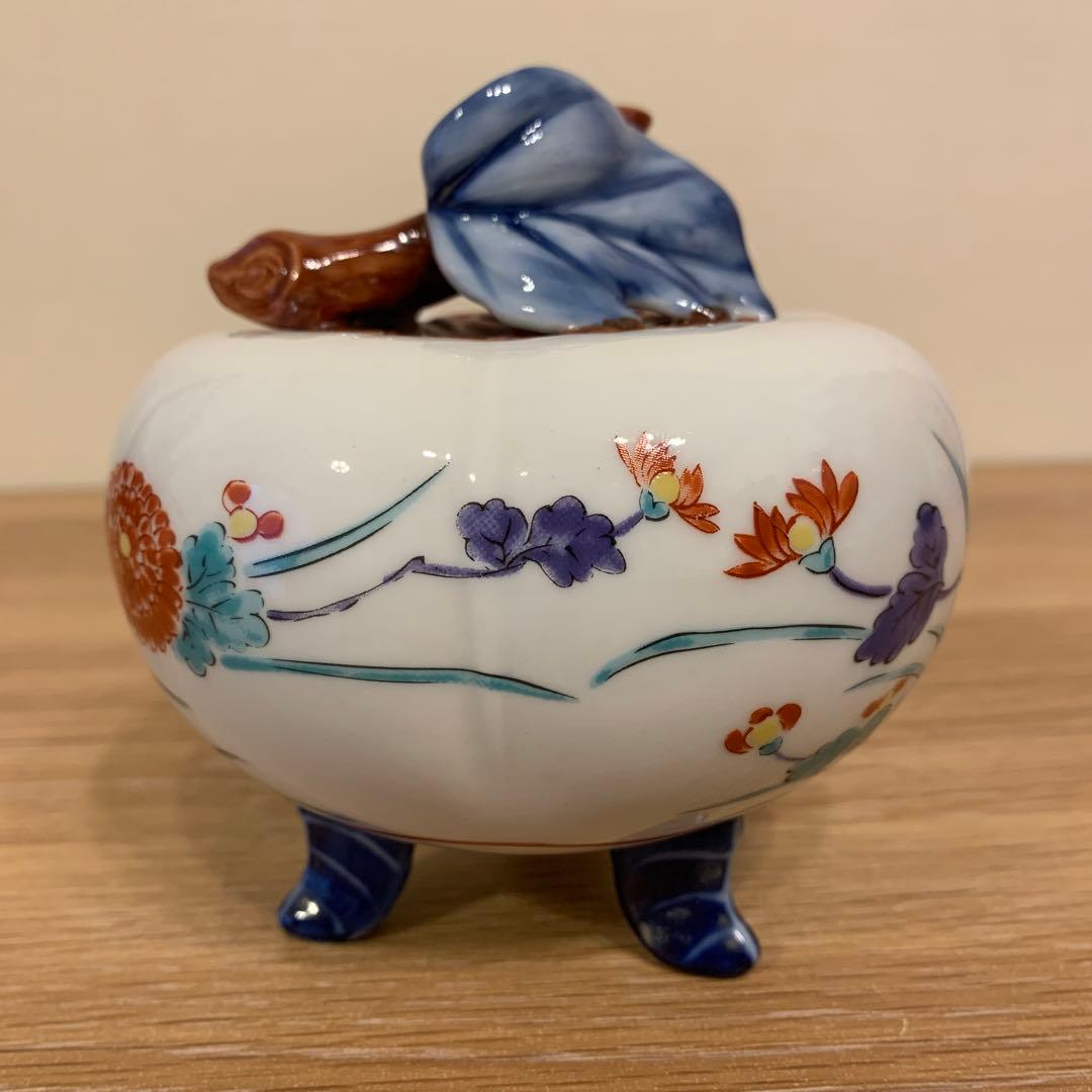 柿右衛門　三足香炉 1客 人間国宝 131