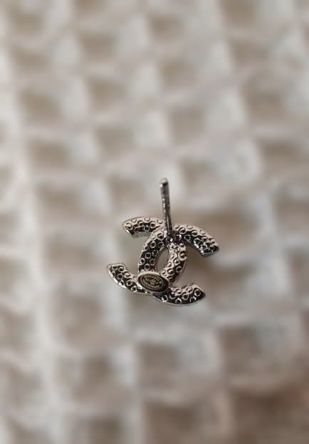 CHANEL ピアス ココマーク ラインストーン ピアス