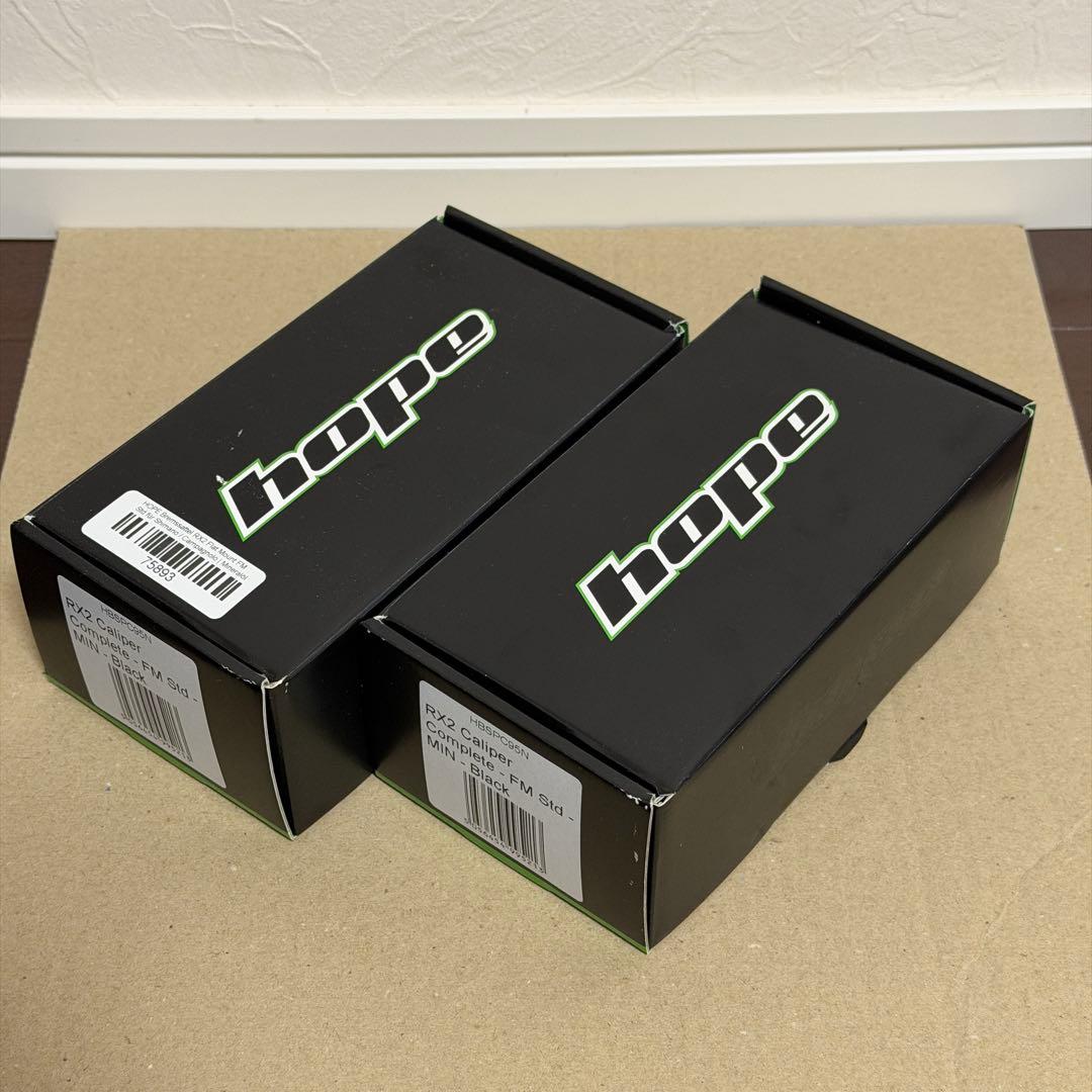 KIC様【新品・超軽量】HOPE RX2 フラットマウント ディスクブレーキ