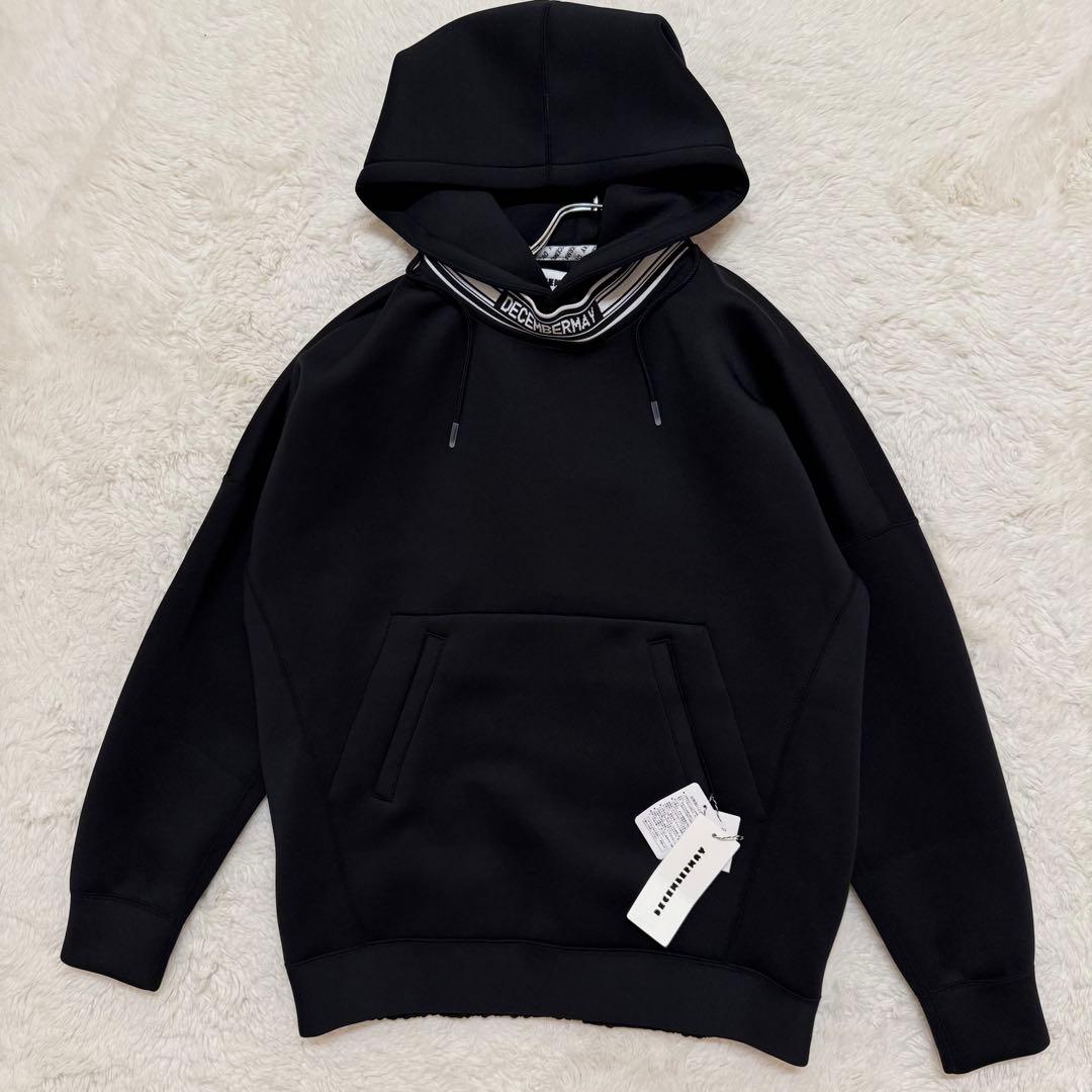 新品 ディセンバーメイ ボンディングパーカーユニセックス S(Lサイズ相当)