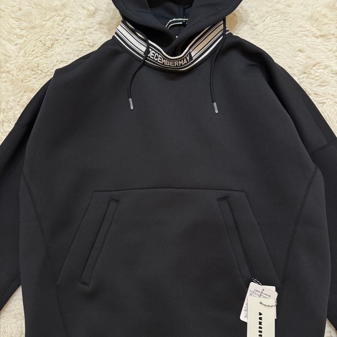 新品 ディセンバーメイ ボンディングパーカーユニセックス S(Lサイズ相当)