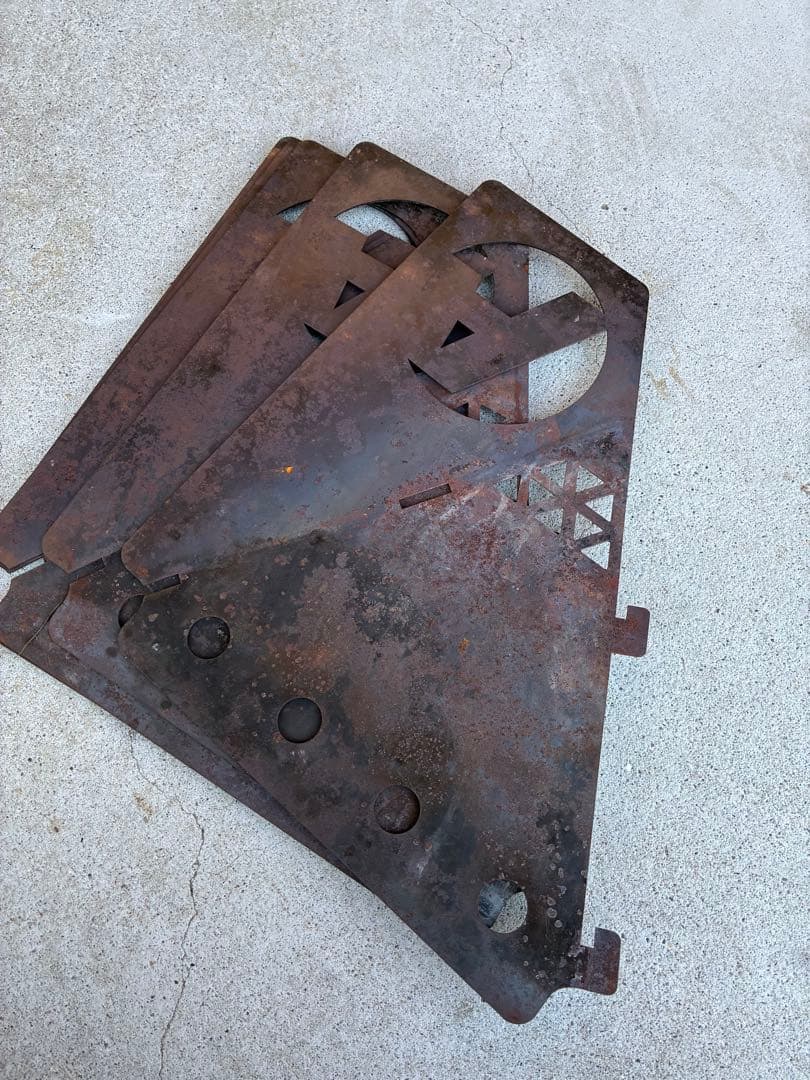 【m-speed】アシモクラフツ　takibi_no_asi 焚き火台