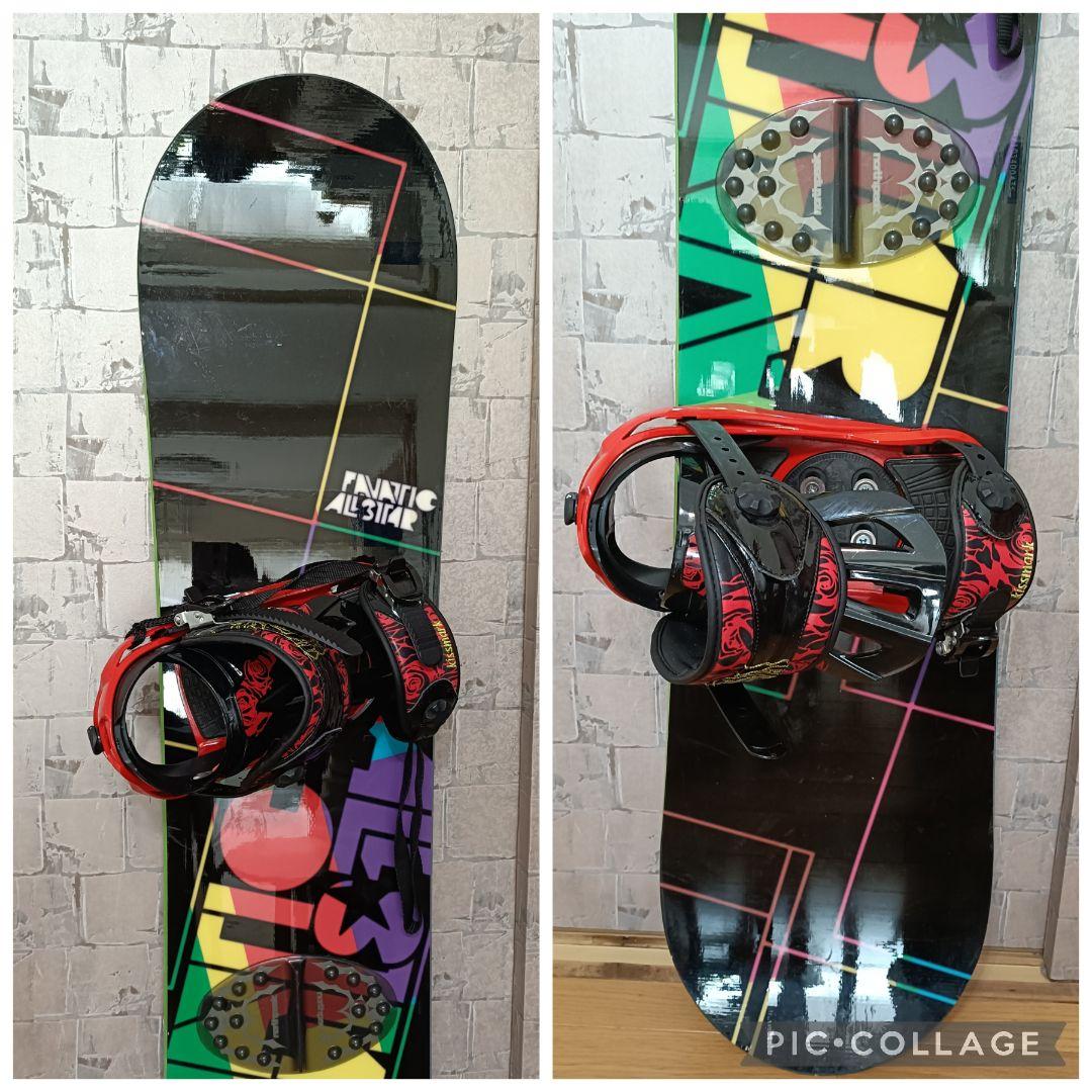 【FANATIC ALLSTAR】165-ボード ビンディング Kissmark