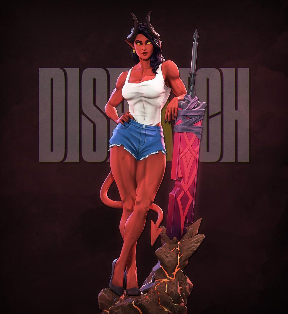 1/7 未塗装未組立 フィギュア ガレージキット Dispatch マレボラ