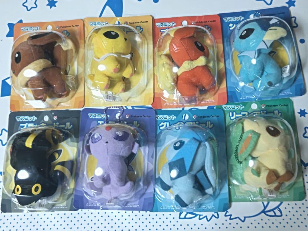 ポケモン イーブイドール　ブイズ進化系 マスコット