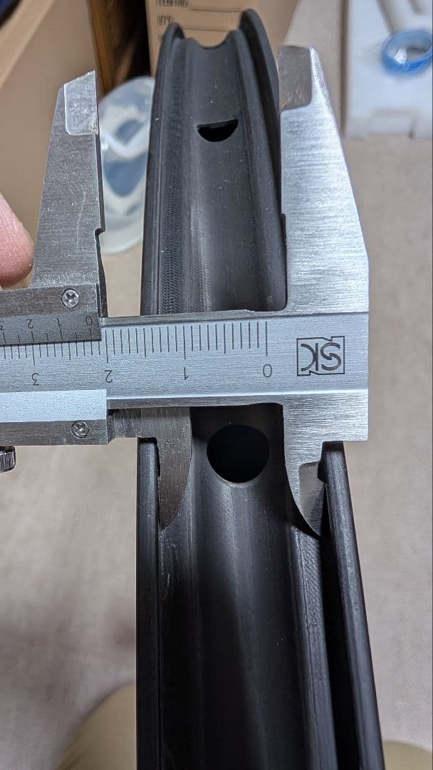 ICANカーボンホイール　FL 52 MAX ワイドリム