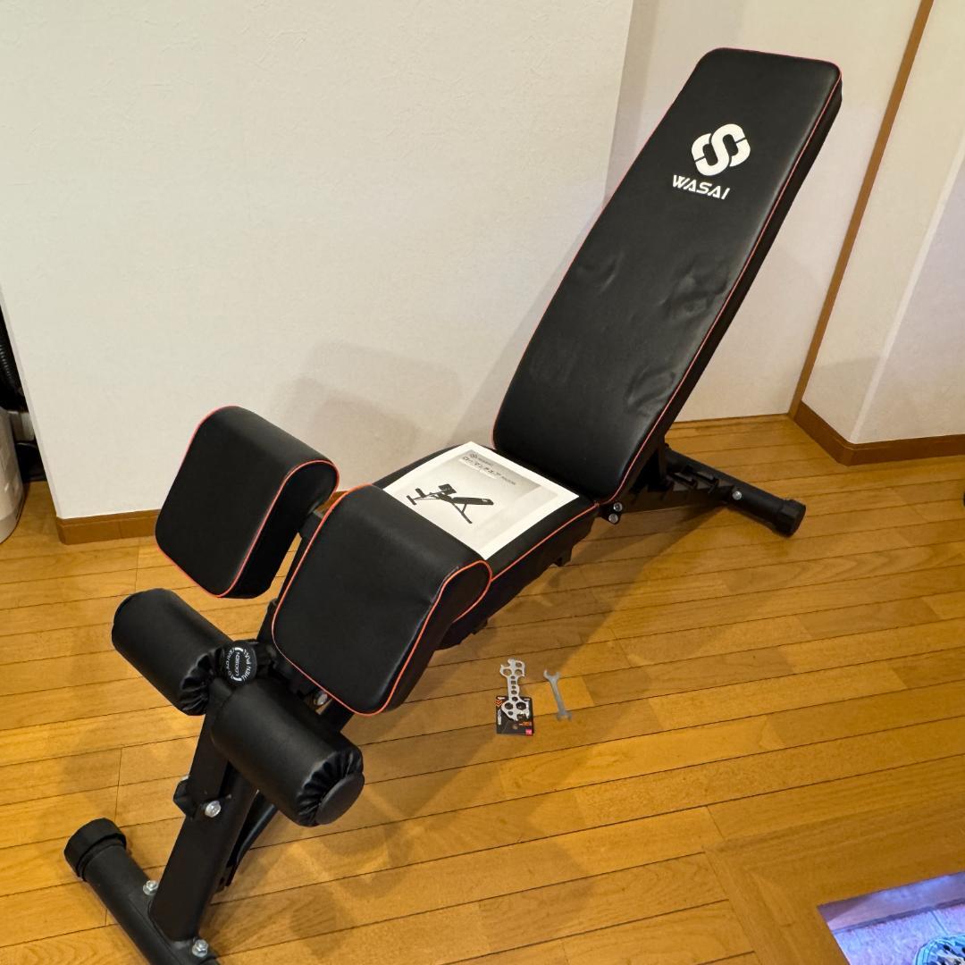 【WASAI マルチトレーニングベンチ】自宅トレーニングに最適！