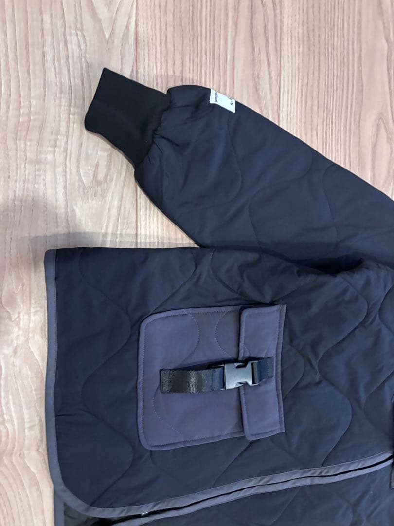 25FW　中綿ノーカラージャケット(メンズ)　CHG25-AW-J06 M