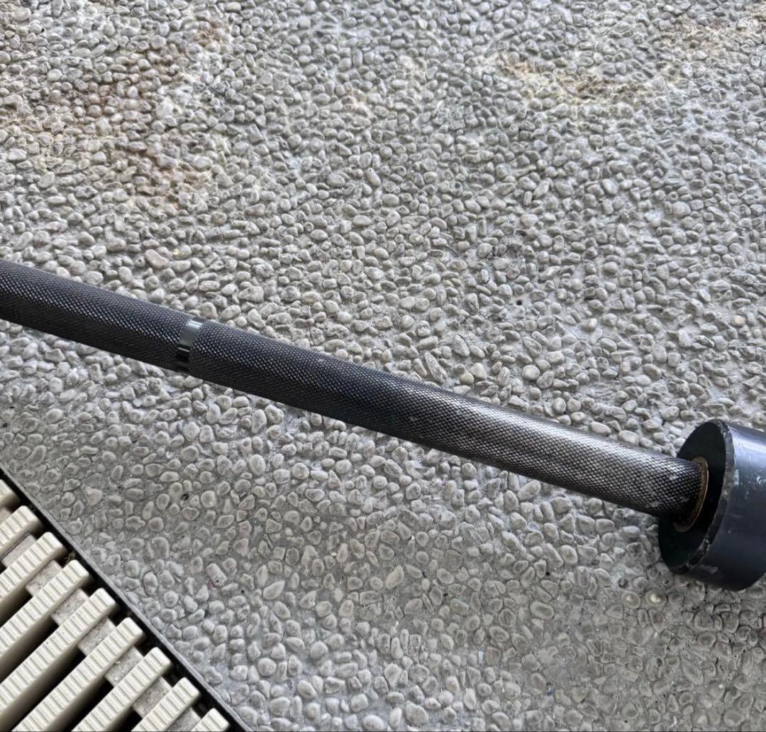 日*門様 送料込 20kg 高級 オリンピック バーベル 220cmブラックオキ