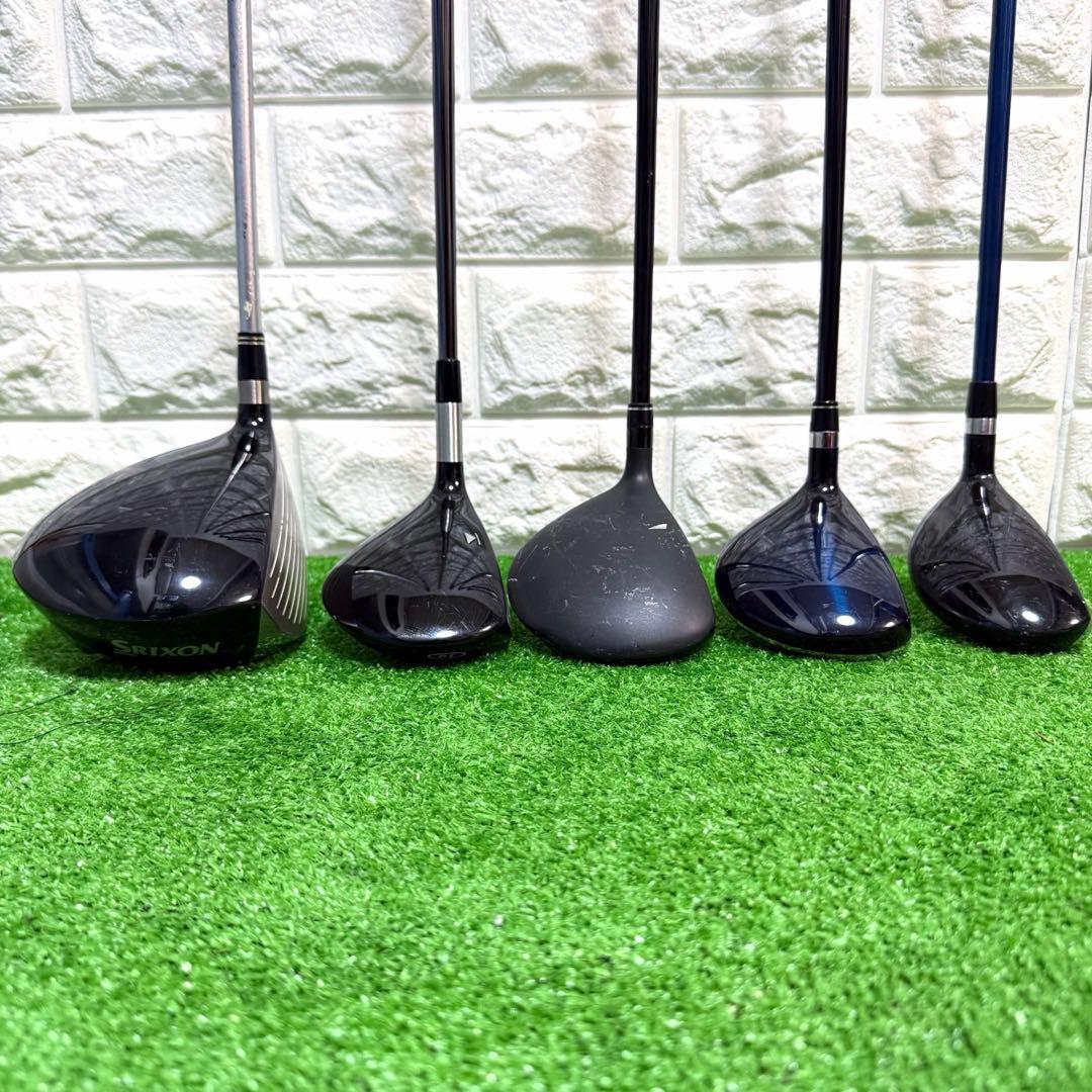 ゴルフセット　豪華　SRIXON ラウンド仕様　メンズ　飛距離抜群　すぐ使える