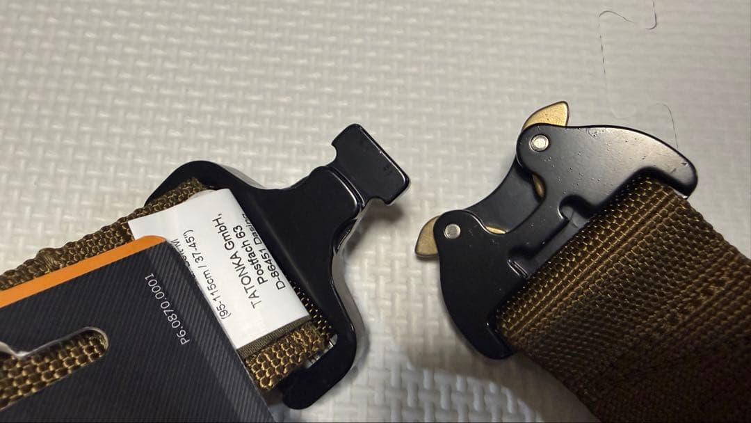 タスマニアンタイガー モジュラー ベルト Mサイズ コヨーテブラウン