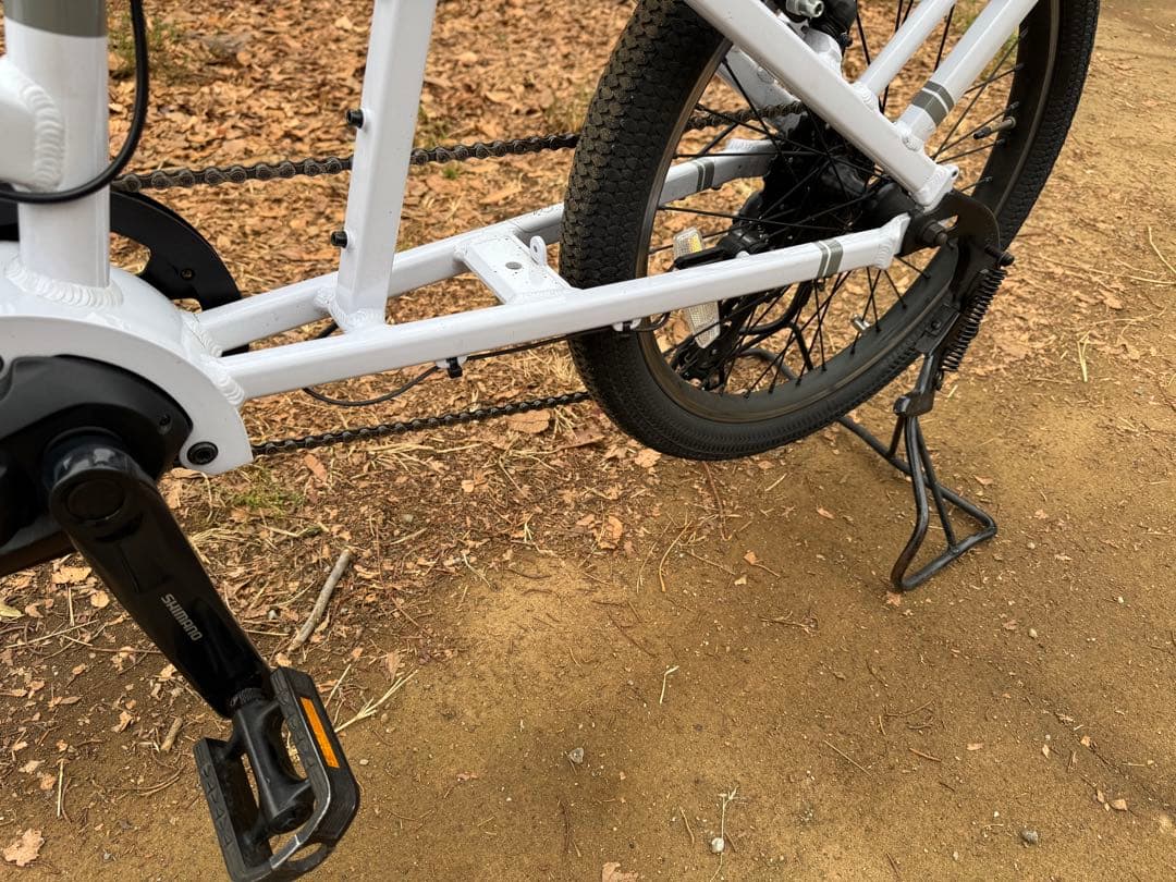 Bruno e-tool 電動アシスト自転車（2021年モデル・ホワイト）要修理