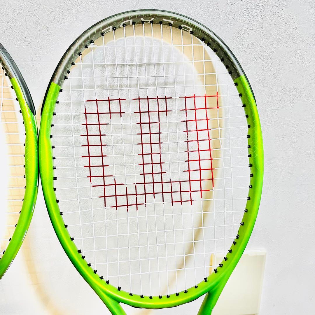 【未使用級】Wilson BLADE FEEL 103 テニスラケット2本セット