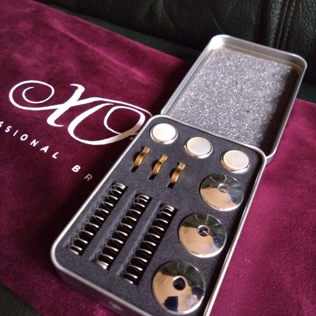 XOトランペット1602LTR−S 純正ケース付　XOマウスピース3C付