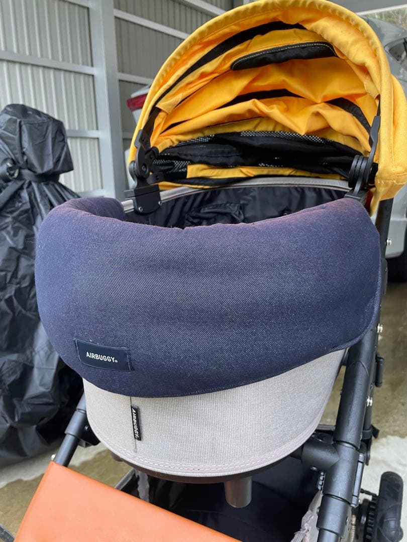 人気色　AIRBUGGY ドーム3 チェダー　エアバギー　レギュラー　イエロー①