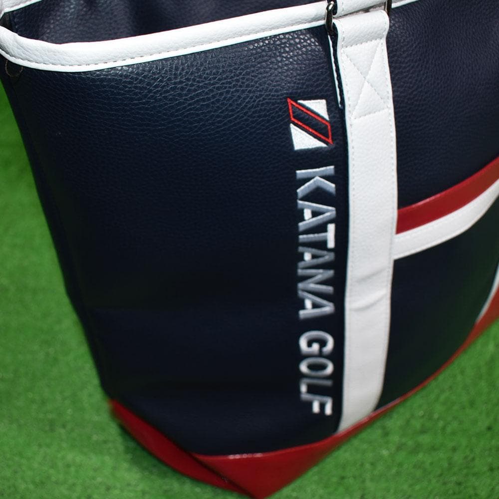 KATANA GOLF/ カタナ ゴルフ 大判トートバッグ【トリコロール】美品！