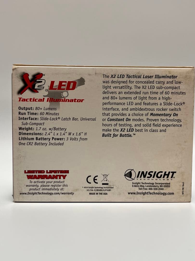 トイガン 1-39 INSIGHTtechnology X2 LED