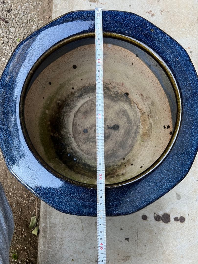 火鉢 直径約36cm金魚鉢 睡蓮鉢 メダカ鉢