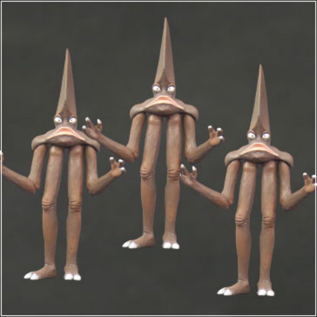 【新品未開封】エクスプラス 大怪獣シリーズ　 凍結怪獣 ガンダー　少年リック限定