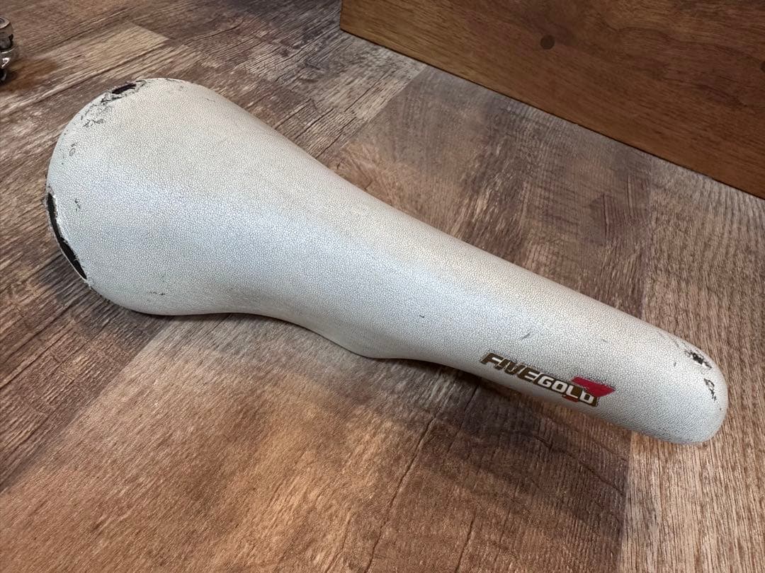 NJS 日東 シートポスト 27.2mm w30 FIVEGOLD 7 サドル付