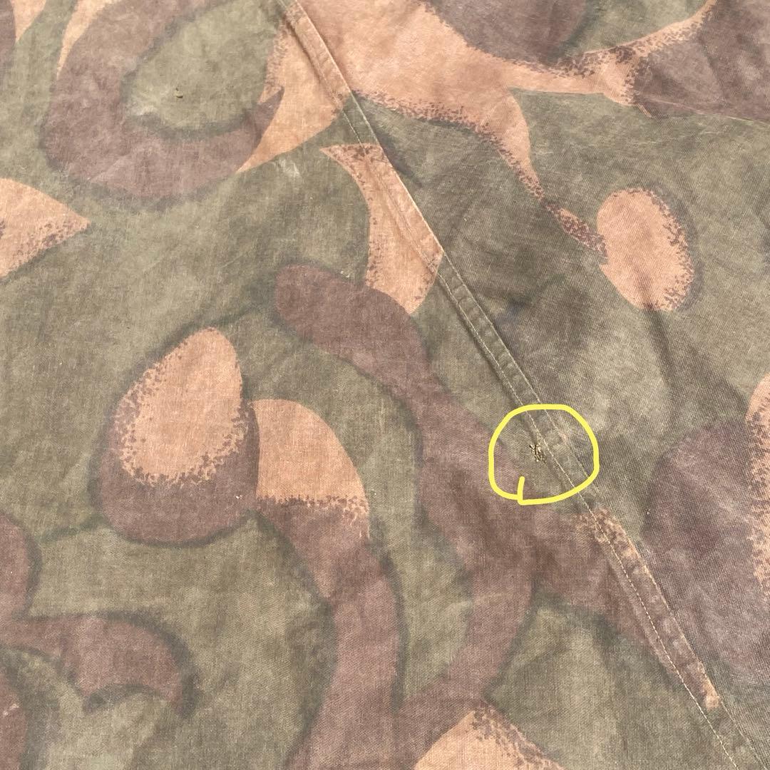 ひ*ち様 ハンガリー軍　軍幕　ポンチョ　１枚②　迷彩　ハリケーンカモ