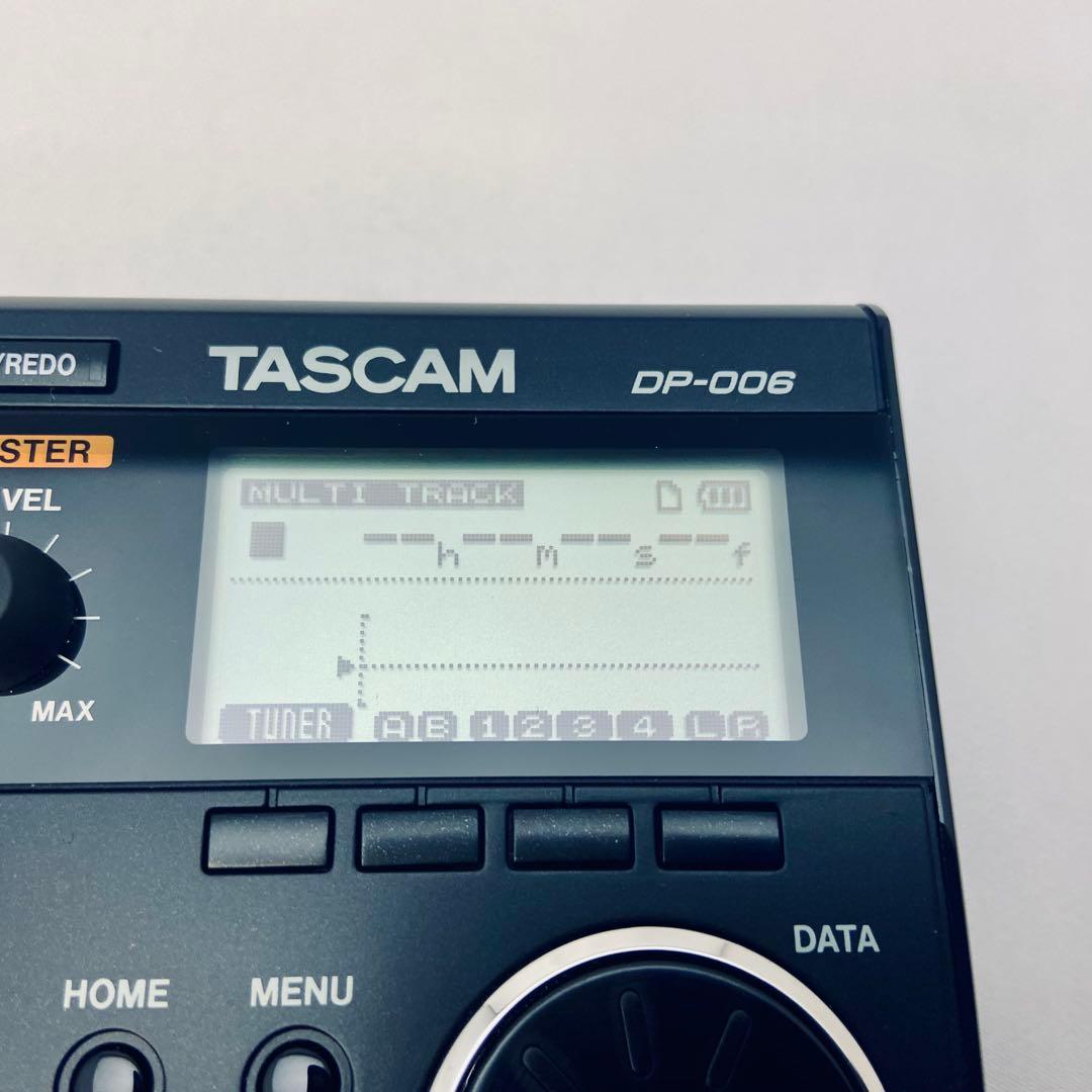 【美品】TASCAM DP-006 マルチトラックレコーダー MTR 電池駆動