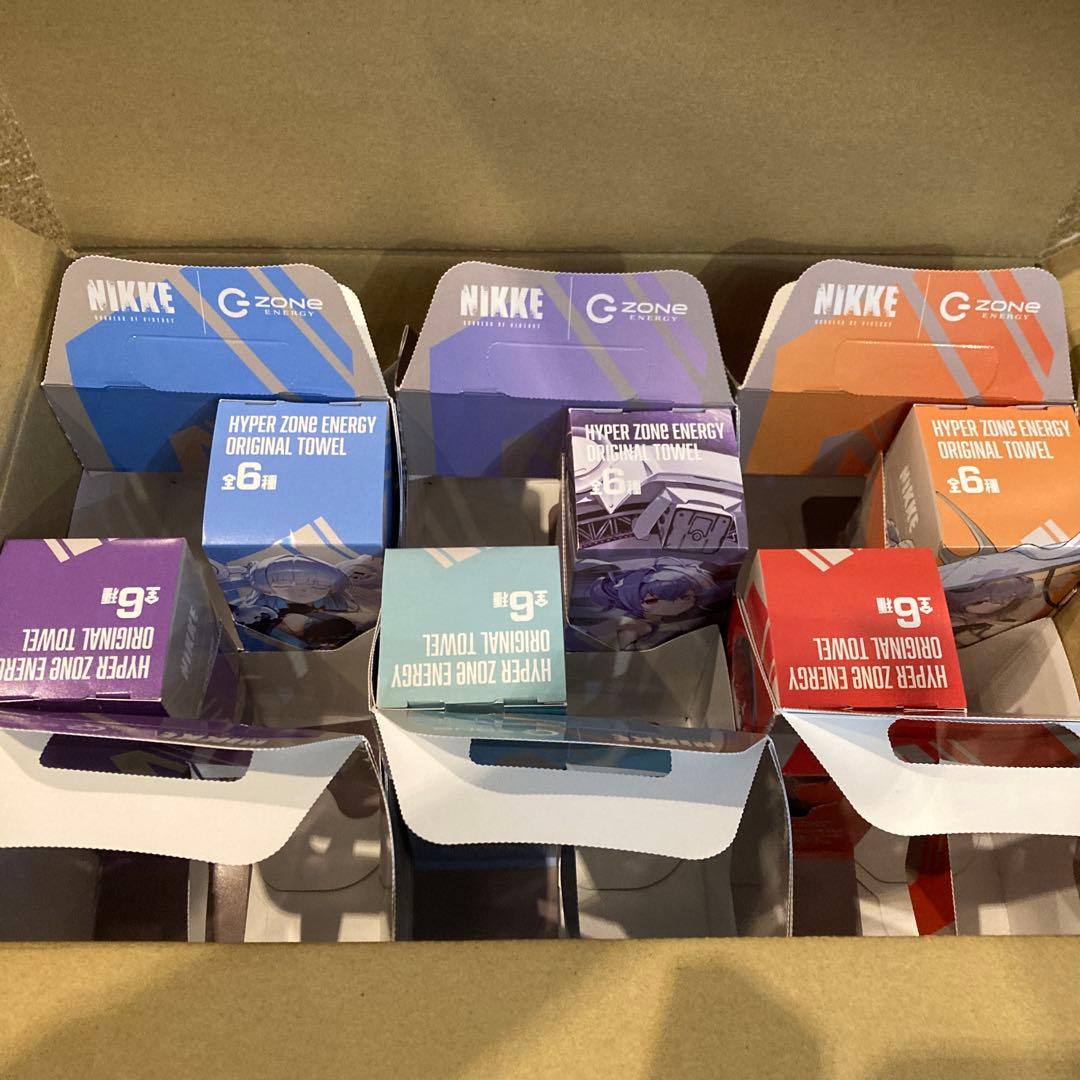 ZONE 勝利の女神NIKKEオリジナルタオル限定パック　第二弾　ニケ　ゾーン