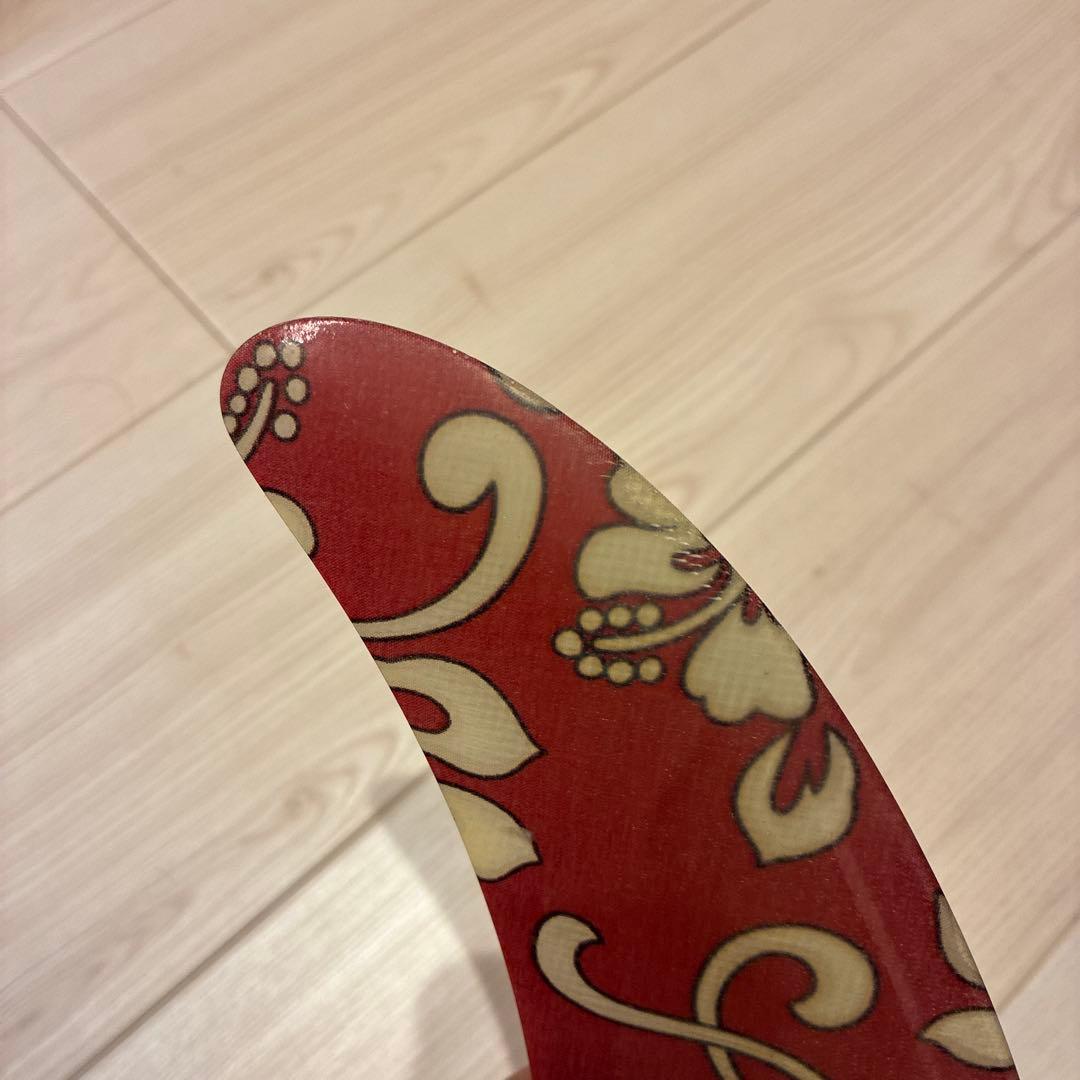 Rainbow Fin Company ロングボードセンターフィン ハイビスカス