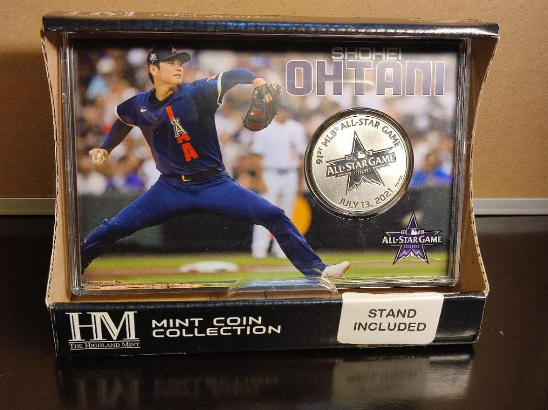大谷翔平 MLBオールスターゲーム2021 　初出場記念　シルバーカード