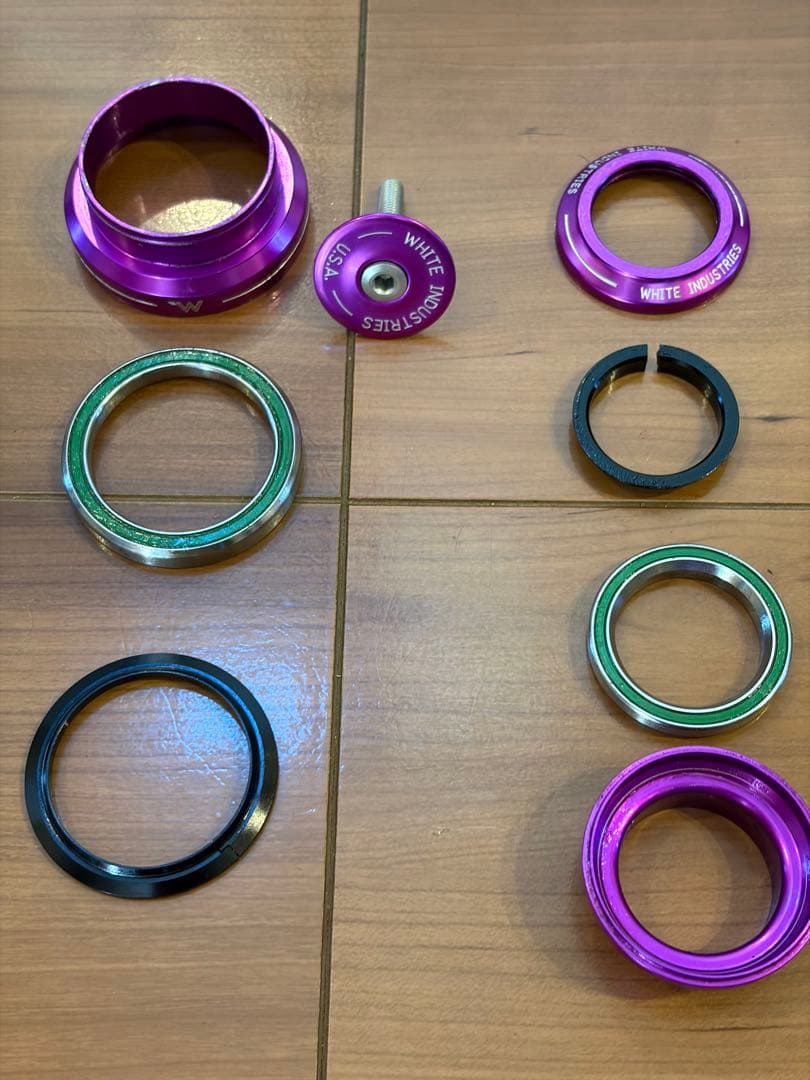 WHITE INDUSTRIES ヘッドセット （EC34/EC44)パープル