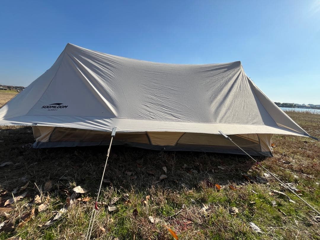 Soomloom ロッジ型テント Dodona ファミリーテント　ソロキャンプ