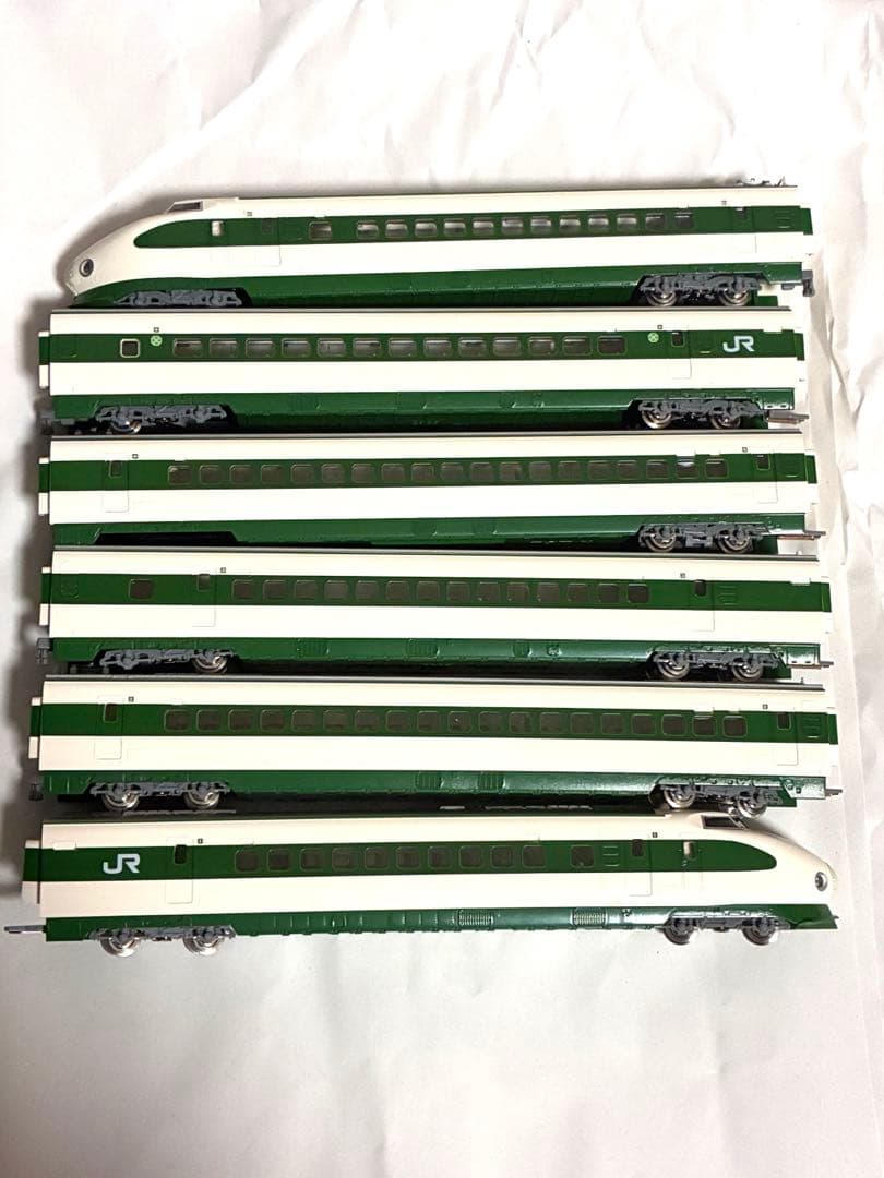鉄*用様 200系東北上越新幹線　6両　tomix ライト点灯動力動作確認済　ジ