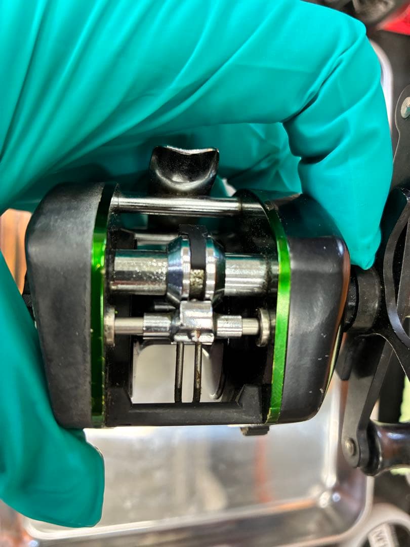 ABUアンバサダーMAG1PLUS グリーンフレームFN84-3