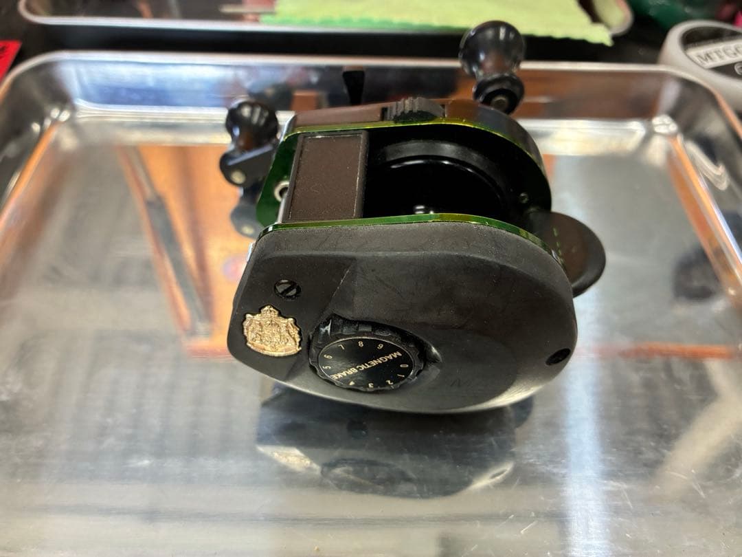 ABUアンバサダーMAG1PLUS グリーンフレームFN84-3