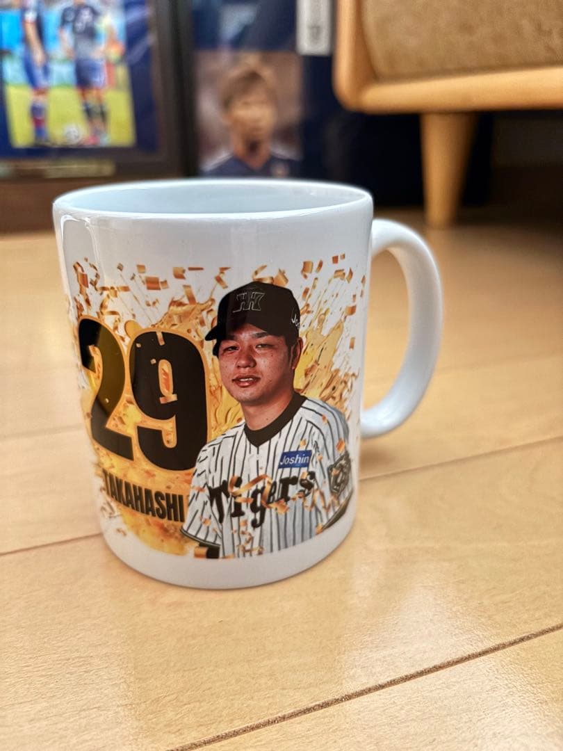 新品未使用！2025阪神優勝記念 高橋遥人Tシャツ 、キャップ マグ、ボール