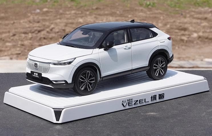 ミニカー 1/18 ホンダ ヴェゼル HONDA VEZEL 2023 ホワイト