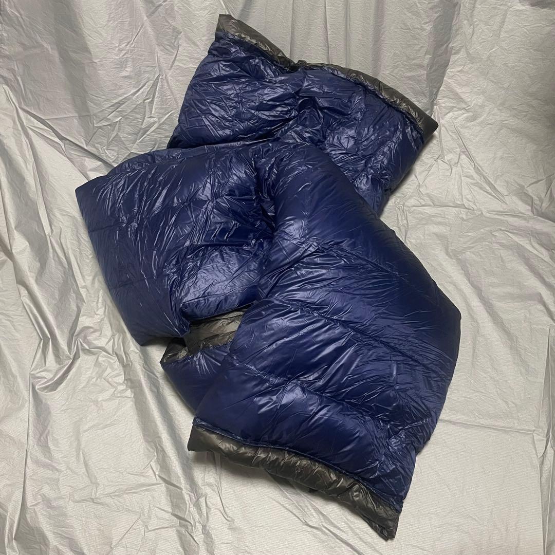 【未使用】EE レベレーション キルト 950FP 20°F ドラフトカラー付