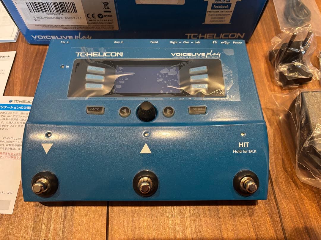 TC-Helicon VoiceLive Play ボーカルエフェクター未使用