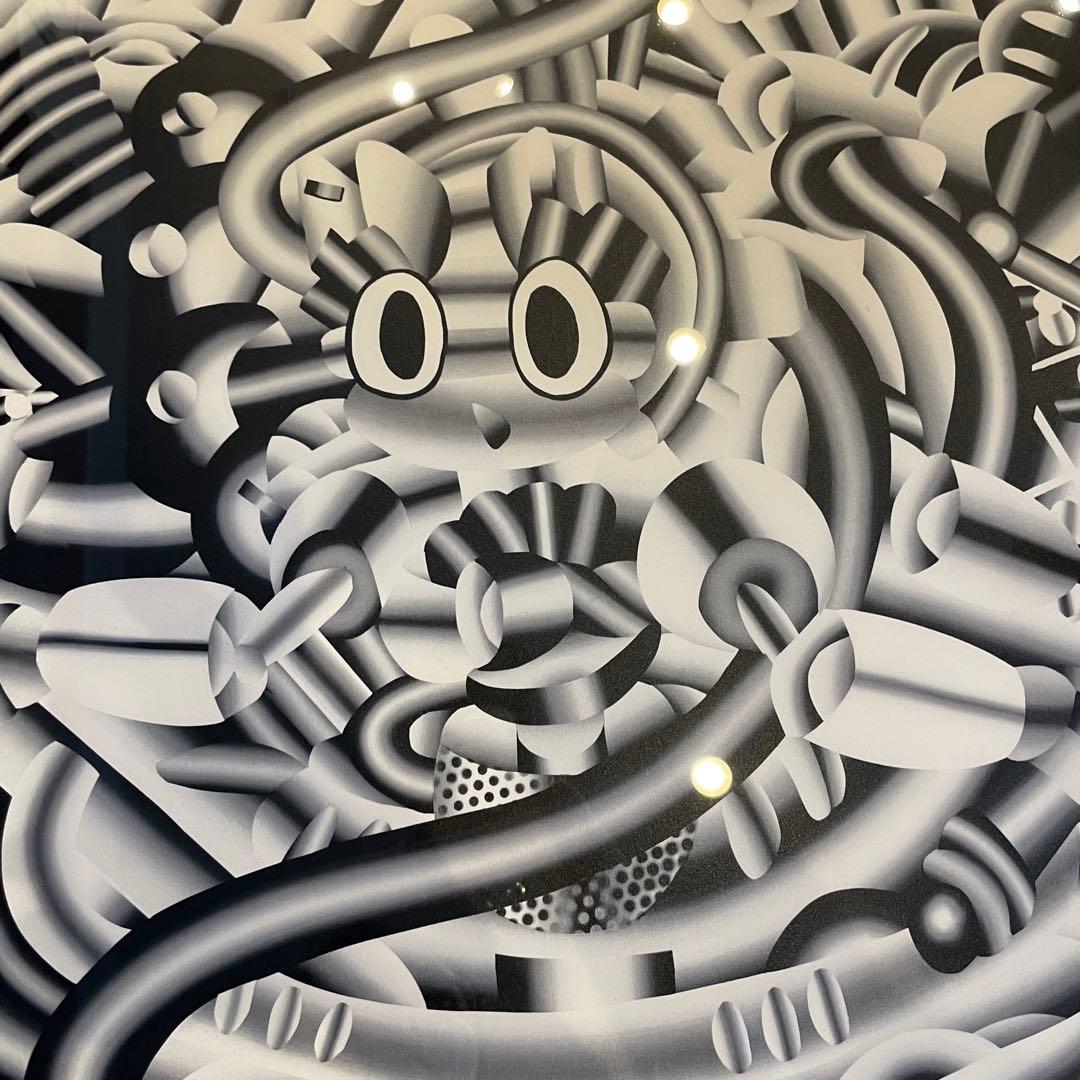 額装済geoffrey bouillot版画