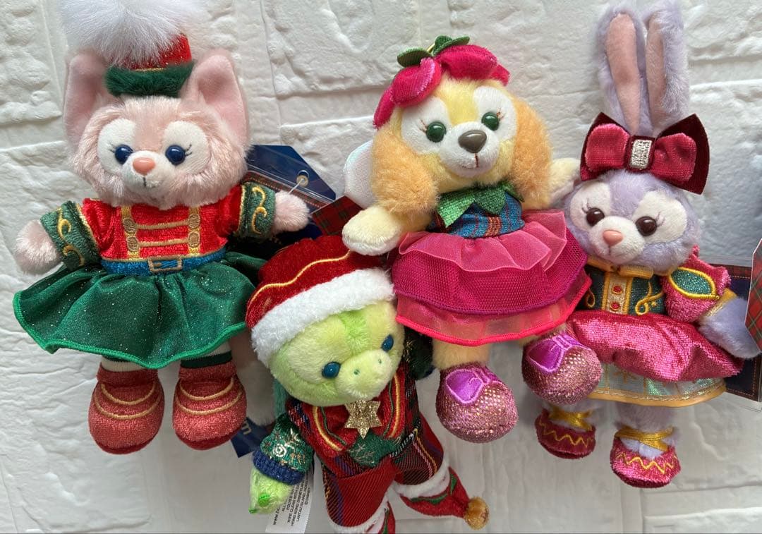 香港 ディズニー ハロウィン ダフフレ ぬいぐるみ 【7体set】