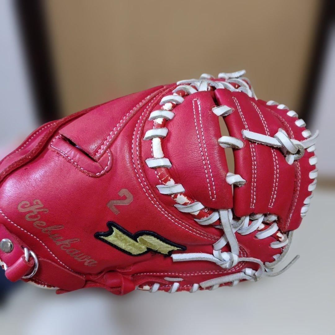 明かしエスエスケイ　スペシャルメイク　一般軟式用キャッチャーミット大きめ