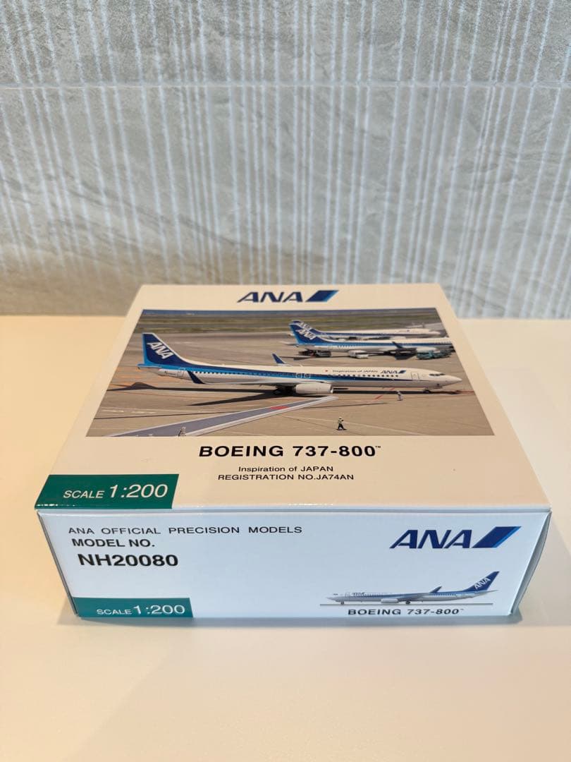 【新品未開封】全日空商事 1/200 ANA B737-800 JA74AN