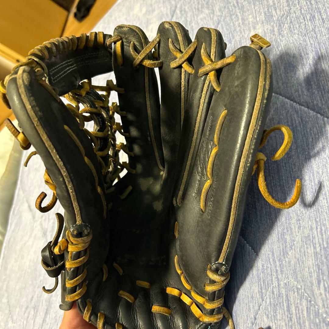 SSK硬式野球グローブ レザー 黒