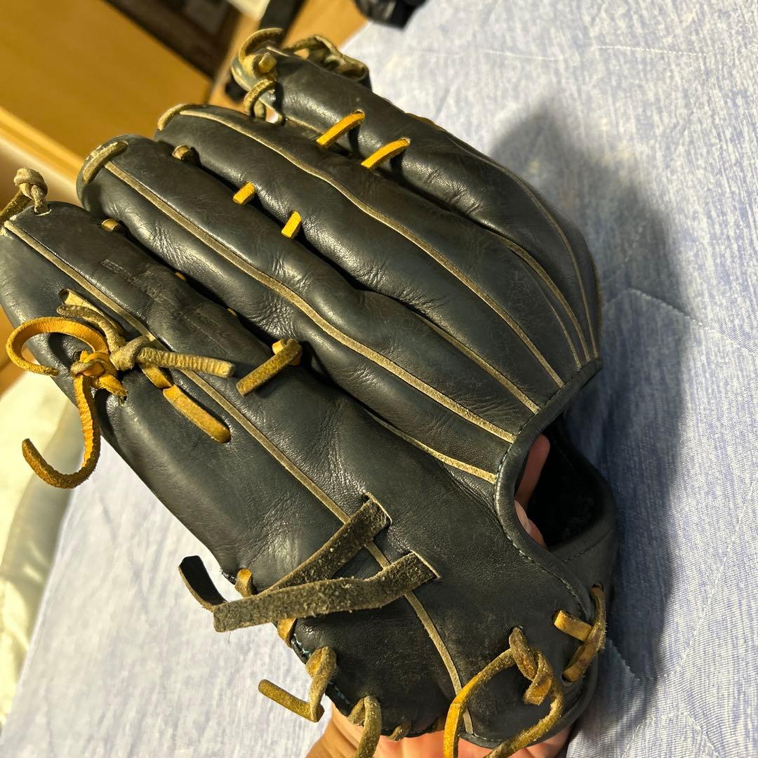 SSK硬式野球グローブ レザー 黒