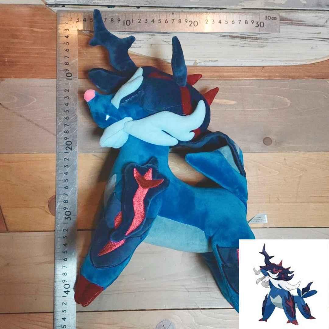 ヒスイダイケンキ　ぬいぐるみ　ポケモン　大きい　国40cm　【残3】