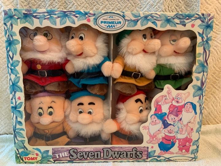 緊急お値下げ⭐️ 新品26年前　激レア　ディズニー　7人の小人　レア　Disney