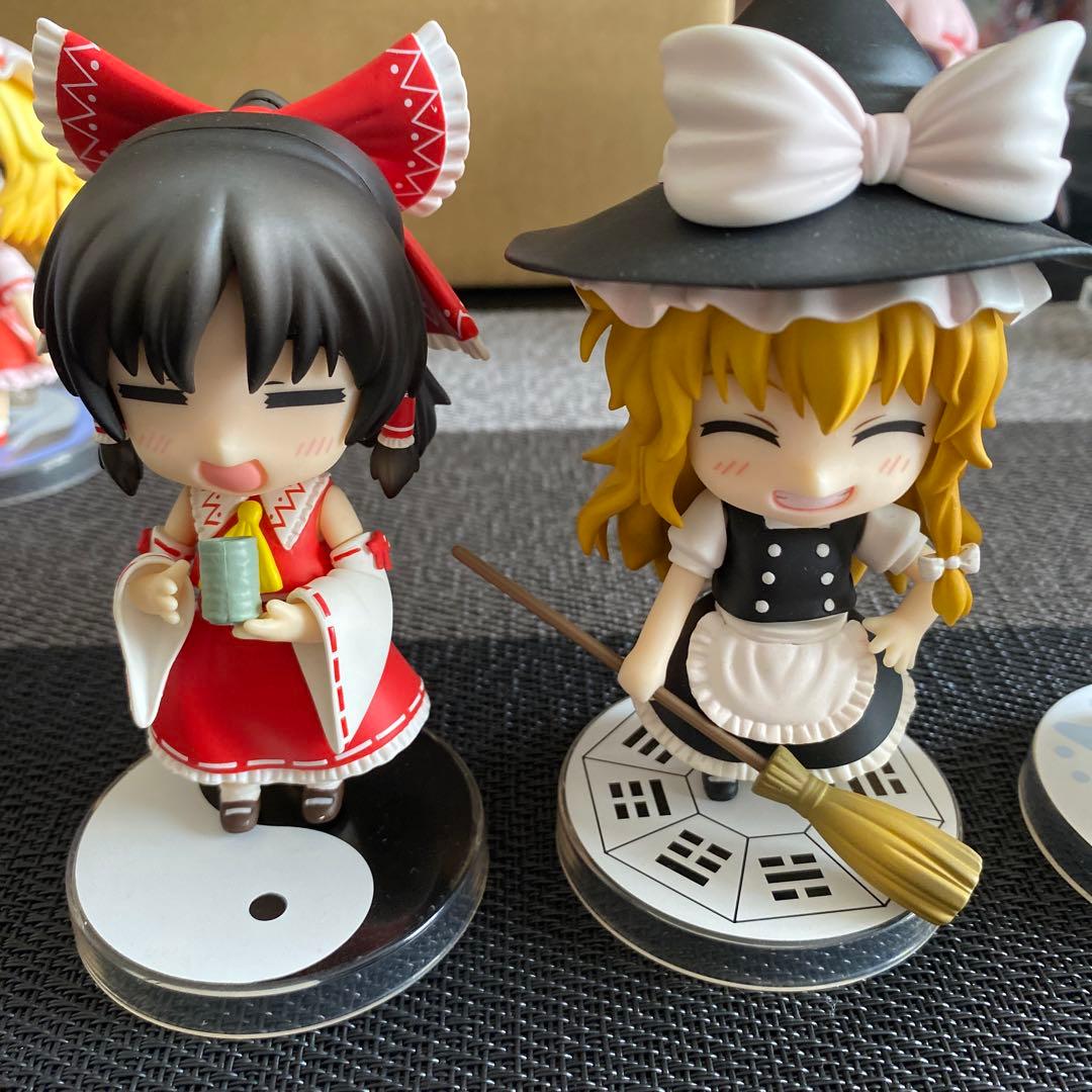 箱無ジャンク品］東方Projectねんどろいど7体セット
