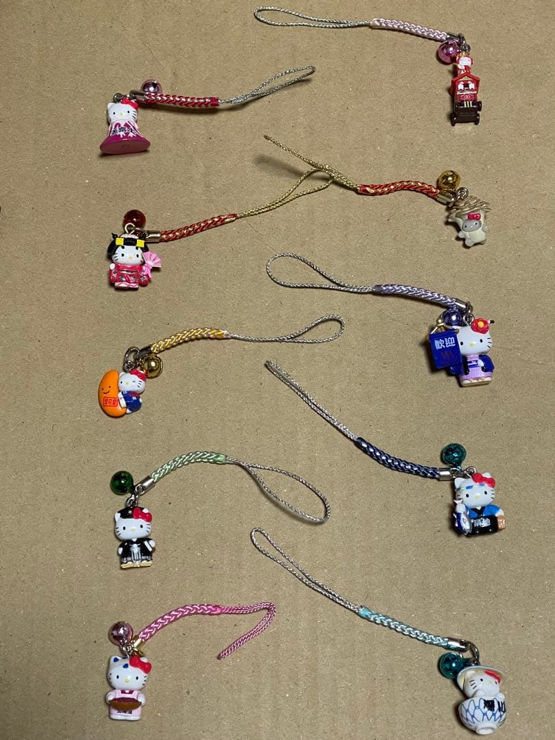 ハローキティ その他ストラップ 74個セット