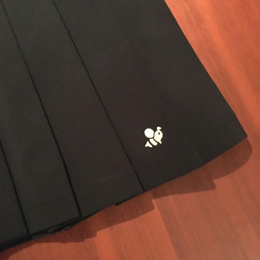 8YARDS 黒 プリーツスカート サイズ8